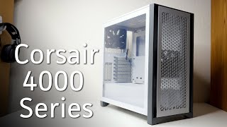 Corsair 4000D Airflow amp 4000X teardown and tour [upl. by Eiramesor]