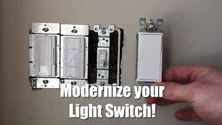 How to Replace and Update Your Light Switch [upl. by Aicatsana396]